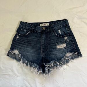DISTRESSED HOLLISTER SHORTS